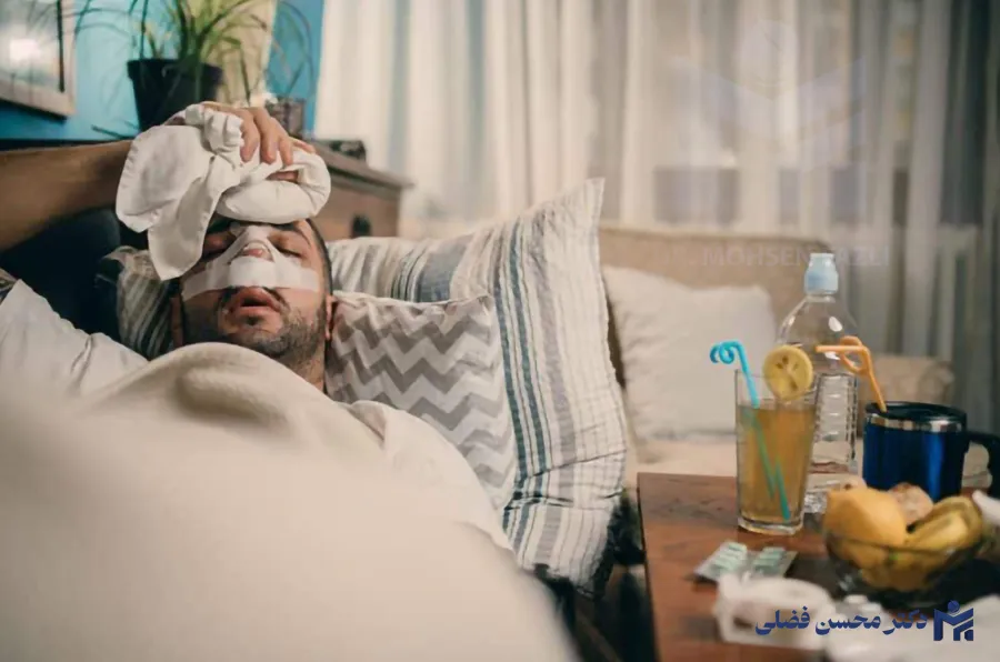 نحوه صحیح خوابیدن بعد از عمل بینی