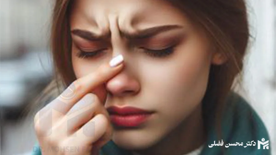 علت گزگز و نبض زدن بینی بعد عمل | راهنمای جامع دلیل و درمان
